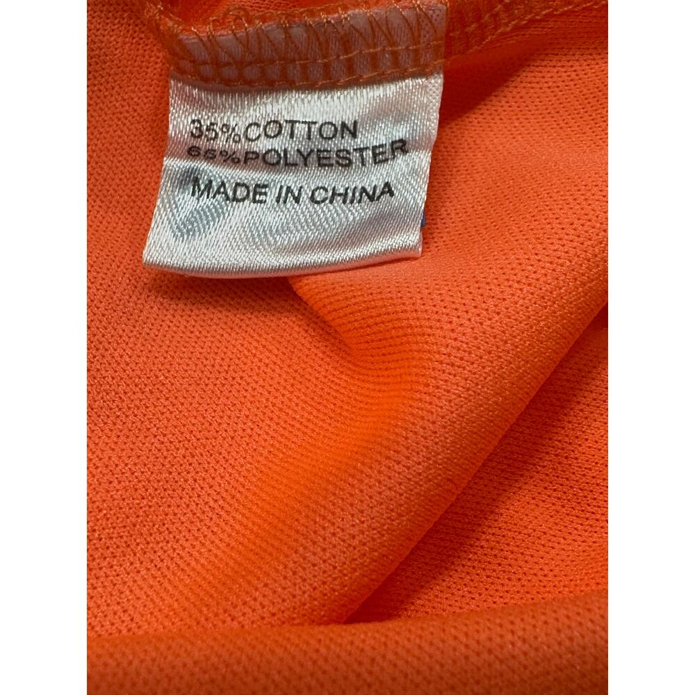 NWT Miss Ord Orange Tiered Ruffle Mini Dress Adjustable Tie Straps Size XS - Picture 11 of 11